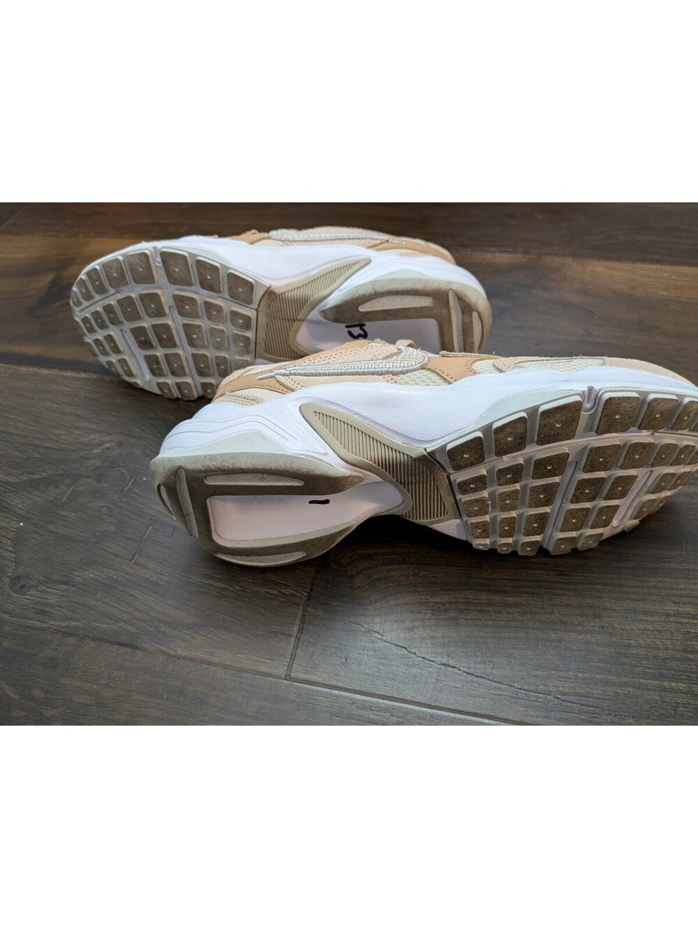 Nike AL8 Women's Sneakers Size 7 Cream Beige Y2K/ 90s style shoes - Picture 6 of 7
